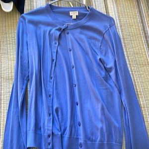 J. Crew Periwinkle Cardigan